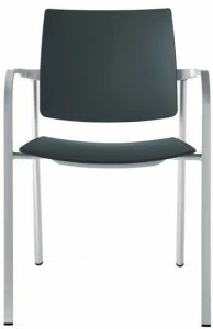 ENEA Стул из полипропилена штабелируемый с подлокотниками Bio