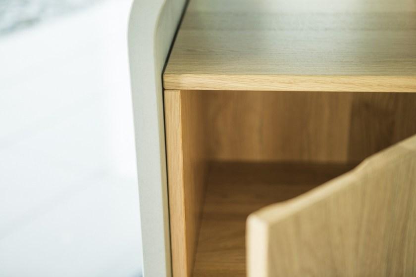 CO33 Прямоугольная тумбочка с дверцей Opus O60t - Вид №3