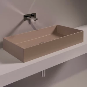 AG80MOKAMATT Накладная раковина на столешницу  прямоугольная Simas Agile