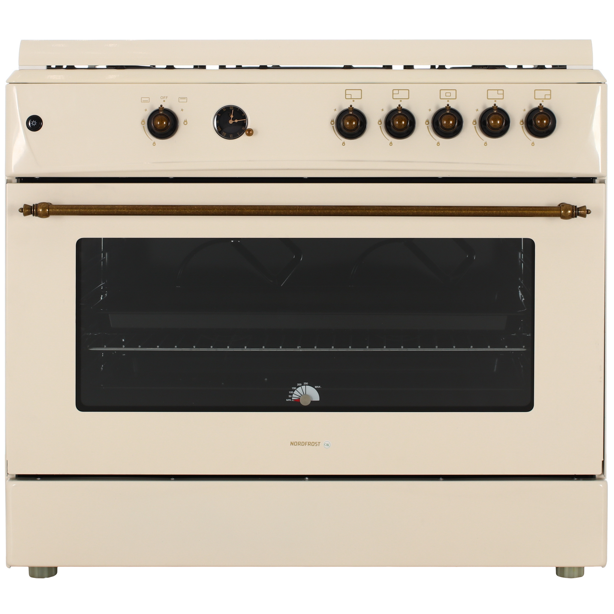 9016707 Газовая плита NORDFROST GG 9064 YR бежевый STDN-0054709