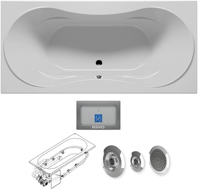 BA5500500000000_top1 Ванна Riho Supreme Santreyd - Вид №2