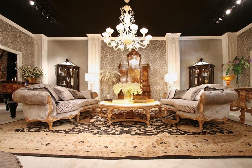 Bellotti Ezio Стеганый 4-х местный бархатный диван 4880 4880  - Вид №1