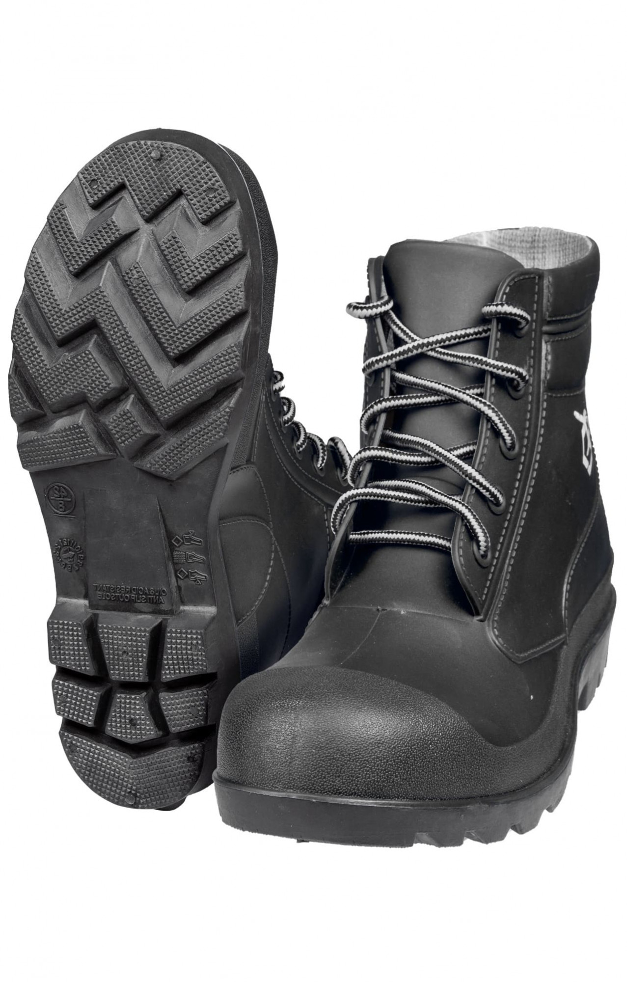 4958678 Ботинки ПВХ Альбатрос с металлическим подноском черные  Летняя обувь  размер 45 Спецодежда 