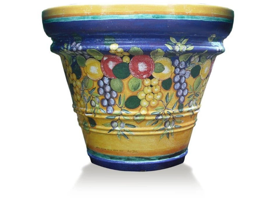 Украшенный терракотовый лимоньер Grandi Maioliche Ficola ARCH-00047617 - Вид №1