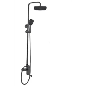 Душевая система Esko Hallein со смесителем 1 режим цвет черный