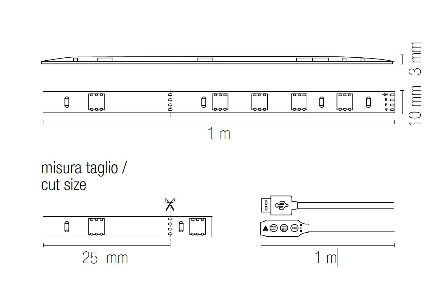 Силиконовая светодиодная лента Fan Europe Lighting INTEC ARCH-00002181 - Вид №2