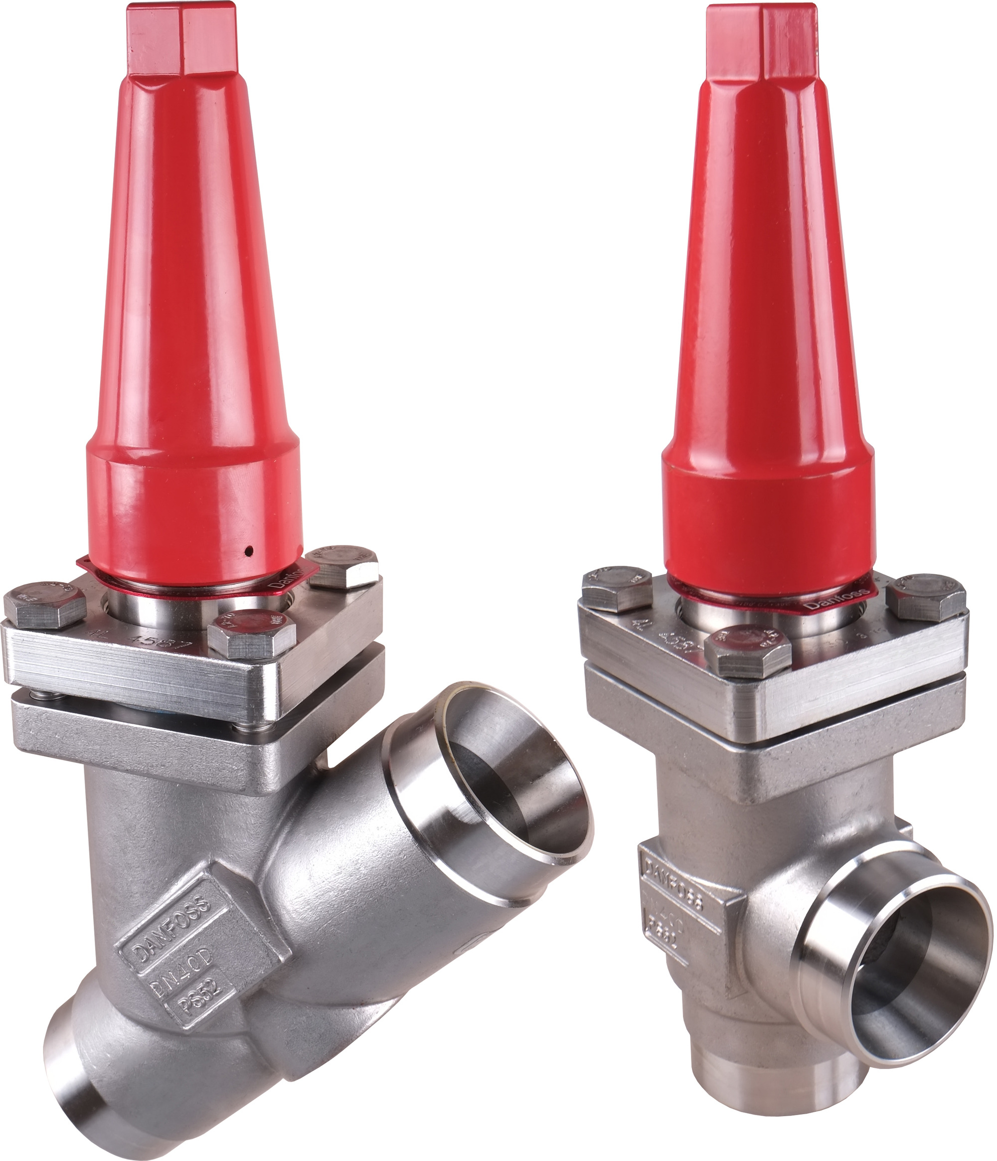 Danfoss SVA-S SS — запорные клапаны со стандартным штоком из нержавеющей стали SVA-S SS 20 D ANG Cap Запорный клапан 148B5378  - Вид №10