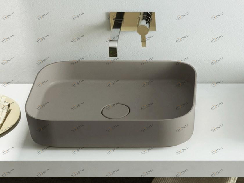 Накладная раковина на столешницу  овальная Relax Design sun-id-1346424