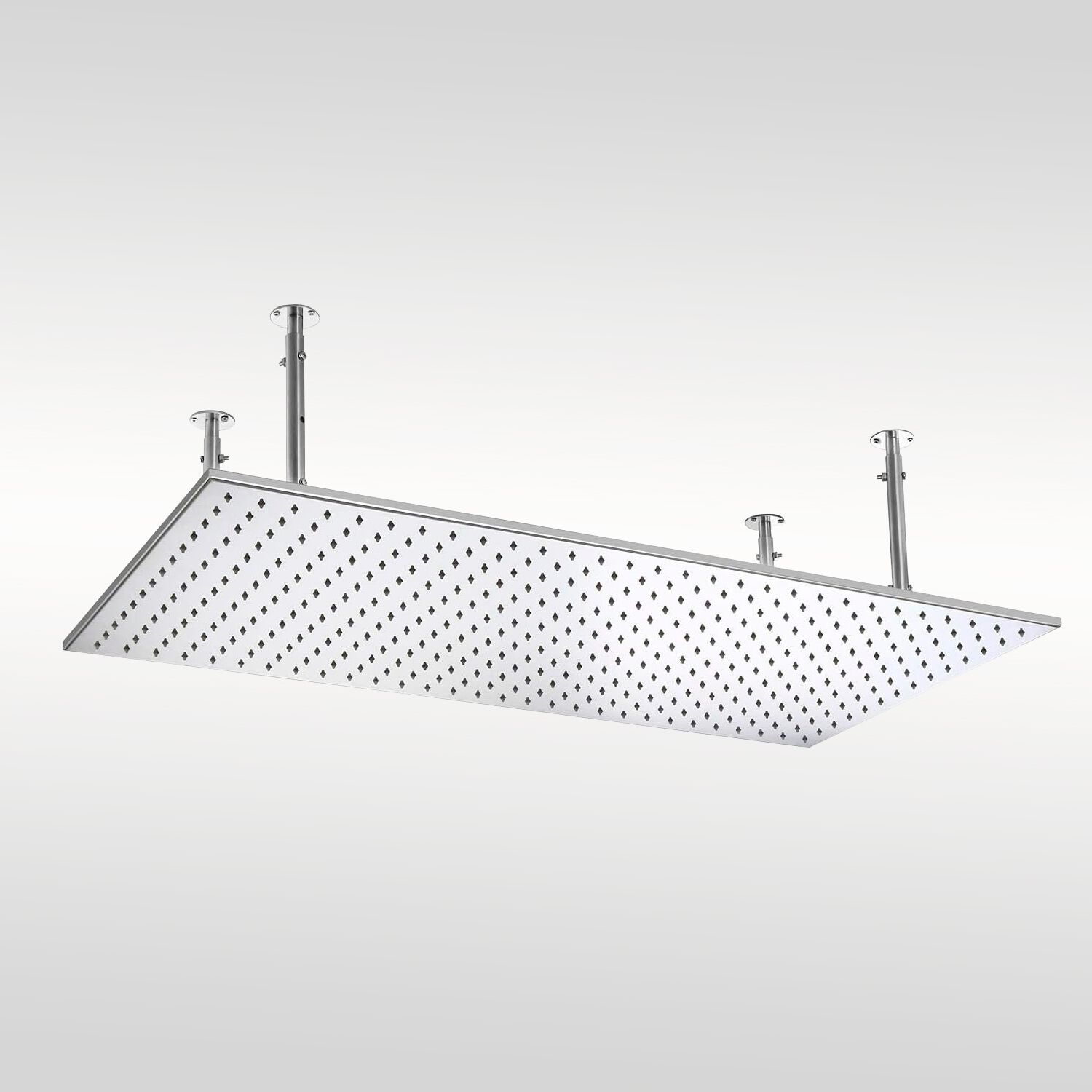 Прямоугольная насадка для душа из нержавеющей стали Fontana Showers FS145193 / FS145194 ARCH-00011240 - Вид №14