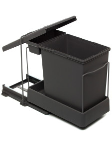 Контейнер для мусора на дверцу Gamma 400/21 Anthracite NAVAKO