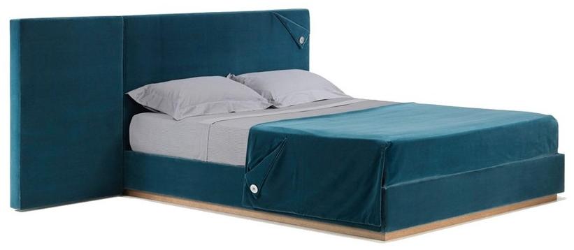 L'Origine Двуспальная кровать с мягким изголовьем  70510  - Вид №1