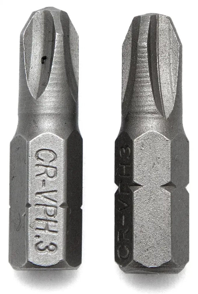 Набор магнитных бит VIRA PH3 25 мм для точного монтажа (2 шт) 82619650