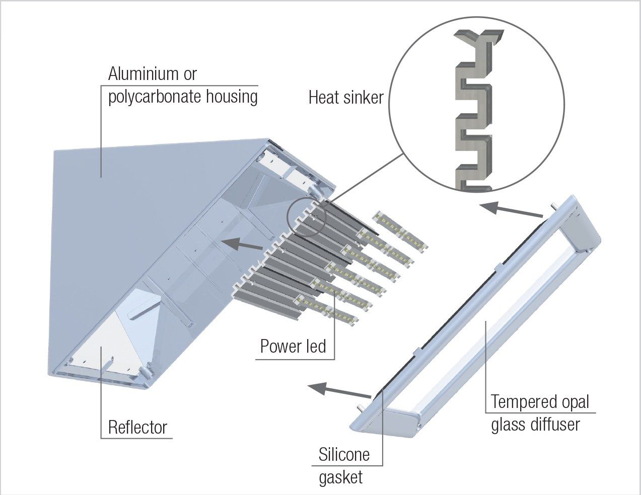Настенный светильник для наружного применения Goccia Illuminazione Треугольник ARCH-00137608 - Вид №12