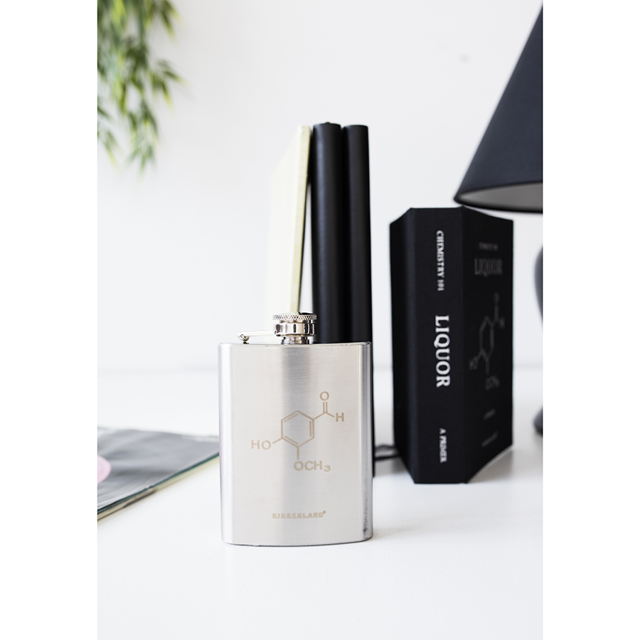 BA24 Фляга Учебник по химии, 100 мл Kikkerland  - Вид №7