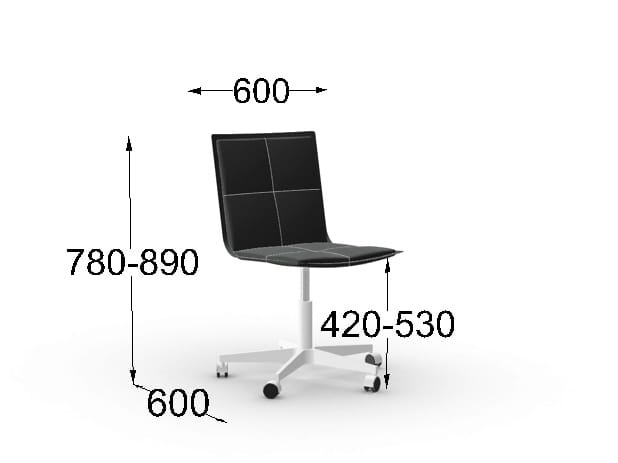 Офисное кресло с 5 спицами Inno Лаборатория ARCH-00041482 - Вид №3