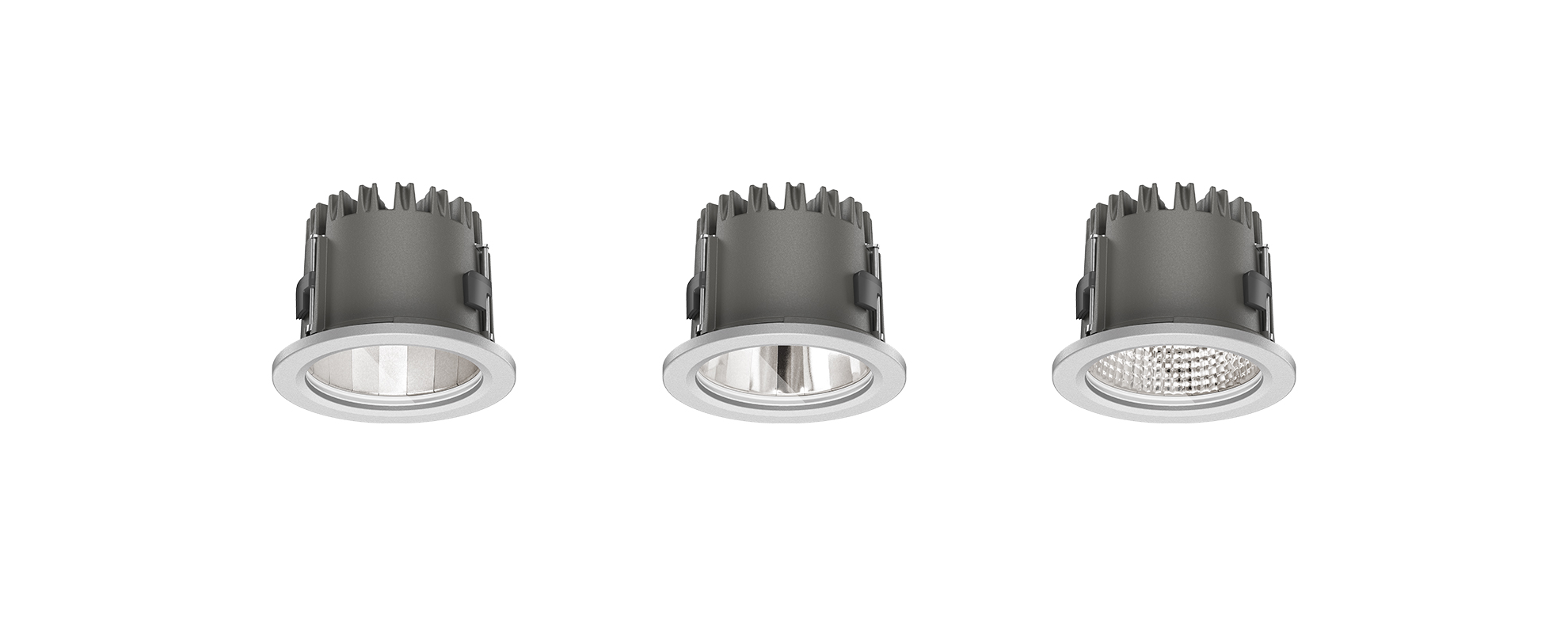 8526468 Встраиваемый в потолок светильник Platek ASTER Medium  ASTER Medium Basic - 1 COB 4000K 70°  - Вид №1