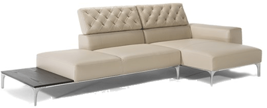 Natuzzi Секционный раскладывающийся кожаный диван Skyline sun-id-1498746 - Вид №1