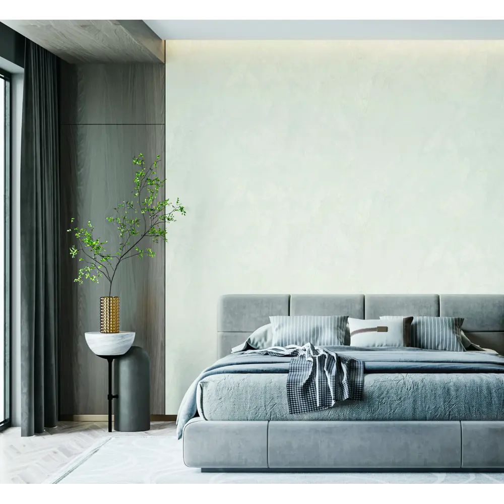 АРТЕКС Багамы: Флизелиновые обои белые с текстурой горячего тиснения 86906838 STLM-0820901 - Вид №3