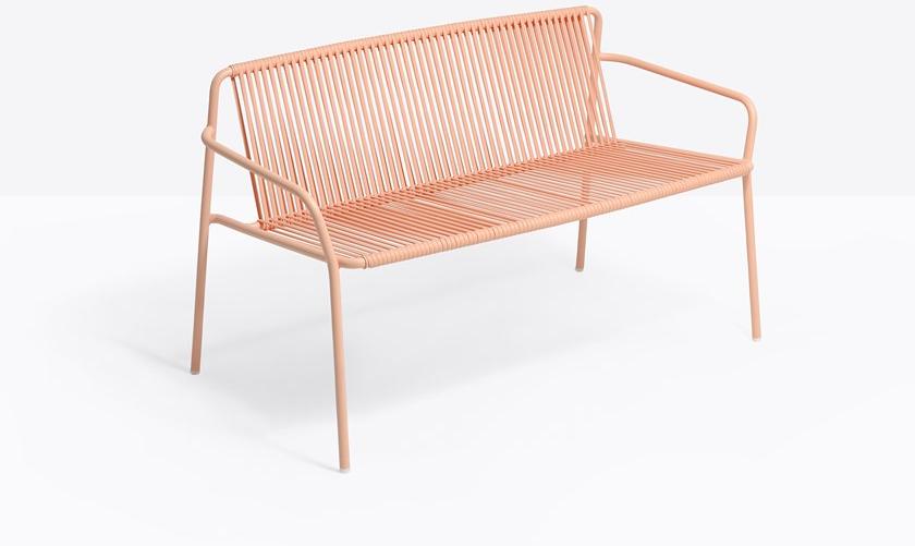 Pedrali 2-х местный диван из стали и ПВХ Tribeca 3666 - Вид №1