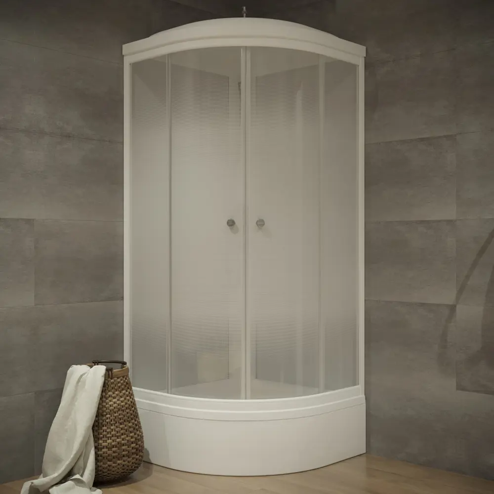 Душевая кабина Triton Лайт В средний поддон 90x90 см STLM-2050402 - Вид №3