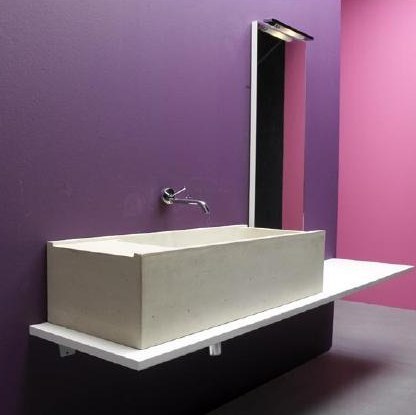 6443 Подвесная раковина настенная овальная Moab80  белая  - Вид №10