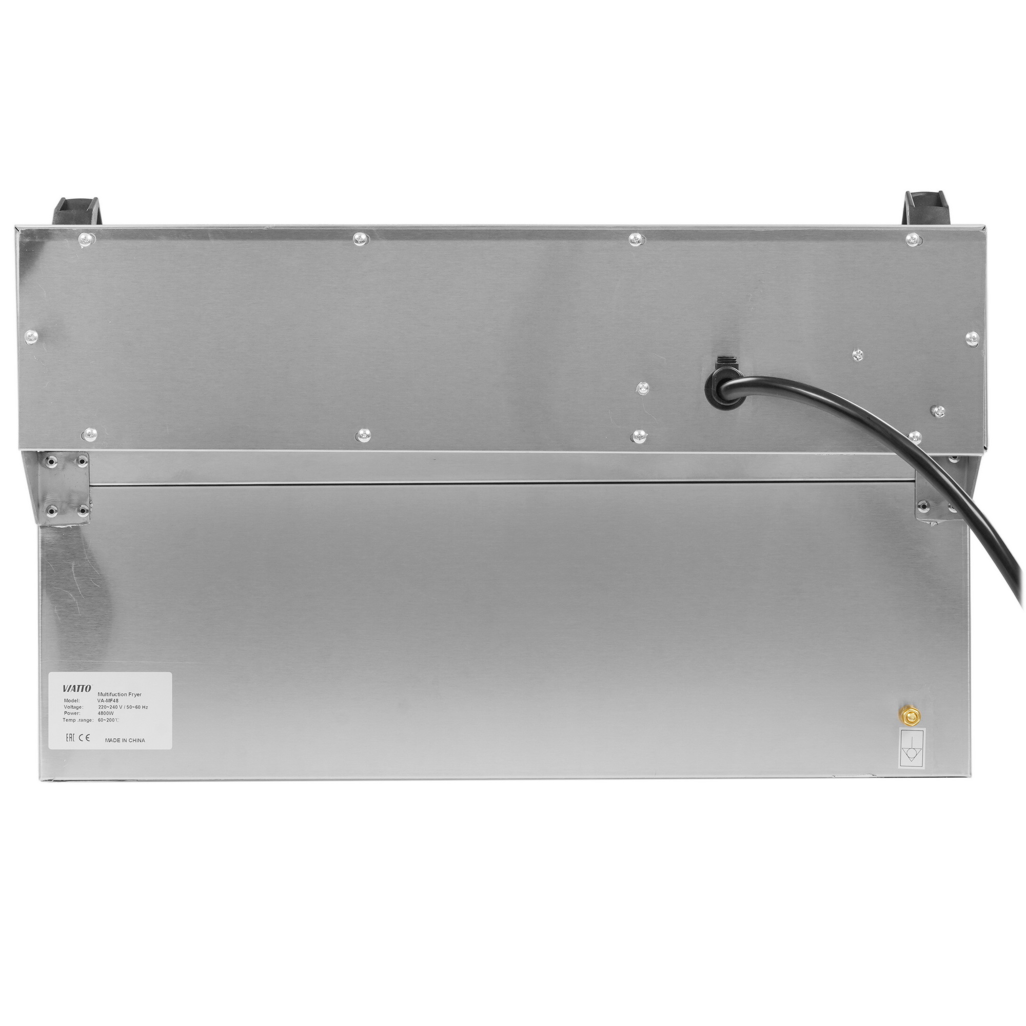9126323 Фритюрница Viatto VA-MF48 серебристый STDN-0074145 - Вид №6