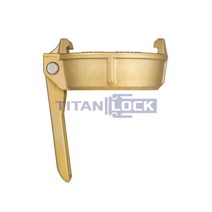 Соединение TankWagen, рукоятка, латунь, TLLR100BR TITAN LOCK  - Вид №3