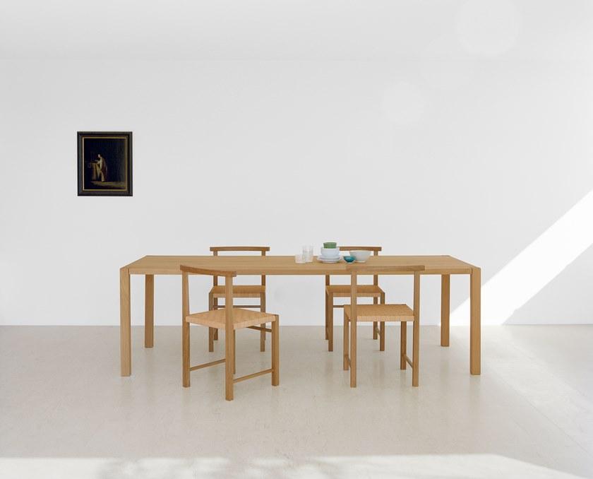 e15 Прямоугольный стол из массива дерева  Ta9  - Вид №2