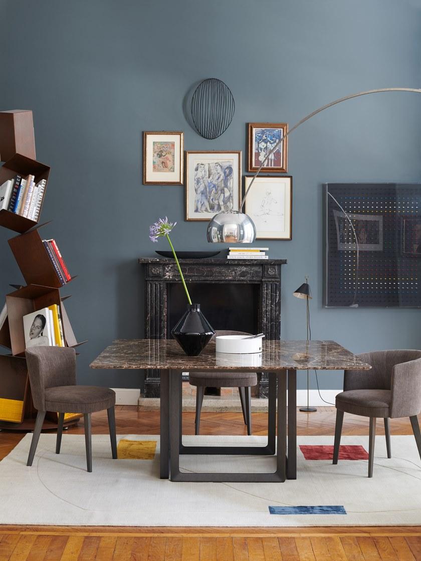 Potocco Стул из ткани с подлокотниками Lèna 903/p Lena - Вид №3