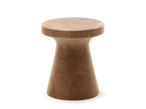 Круглый журнальный столик из красного дерева