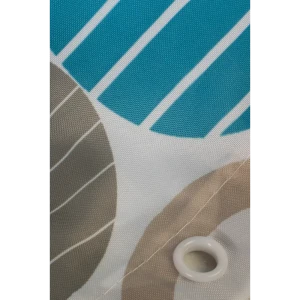 Штора для ванной Primanova Dots 180x200 см полиэстер цвет синий