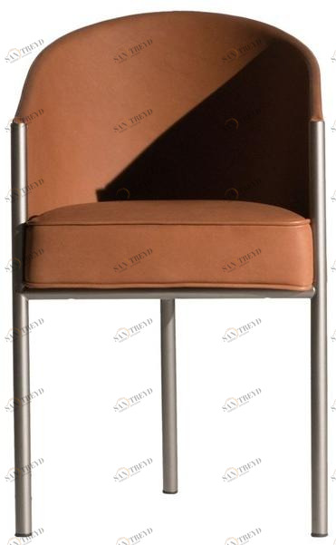 Driade Мягкое кожаное кресло с подлокотниками Costes sun-id-1423703