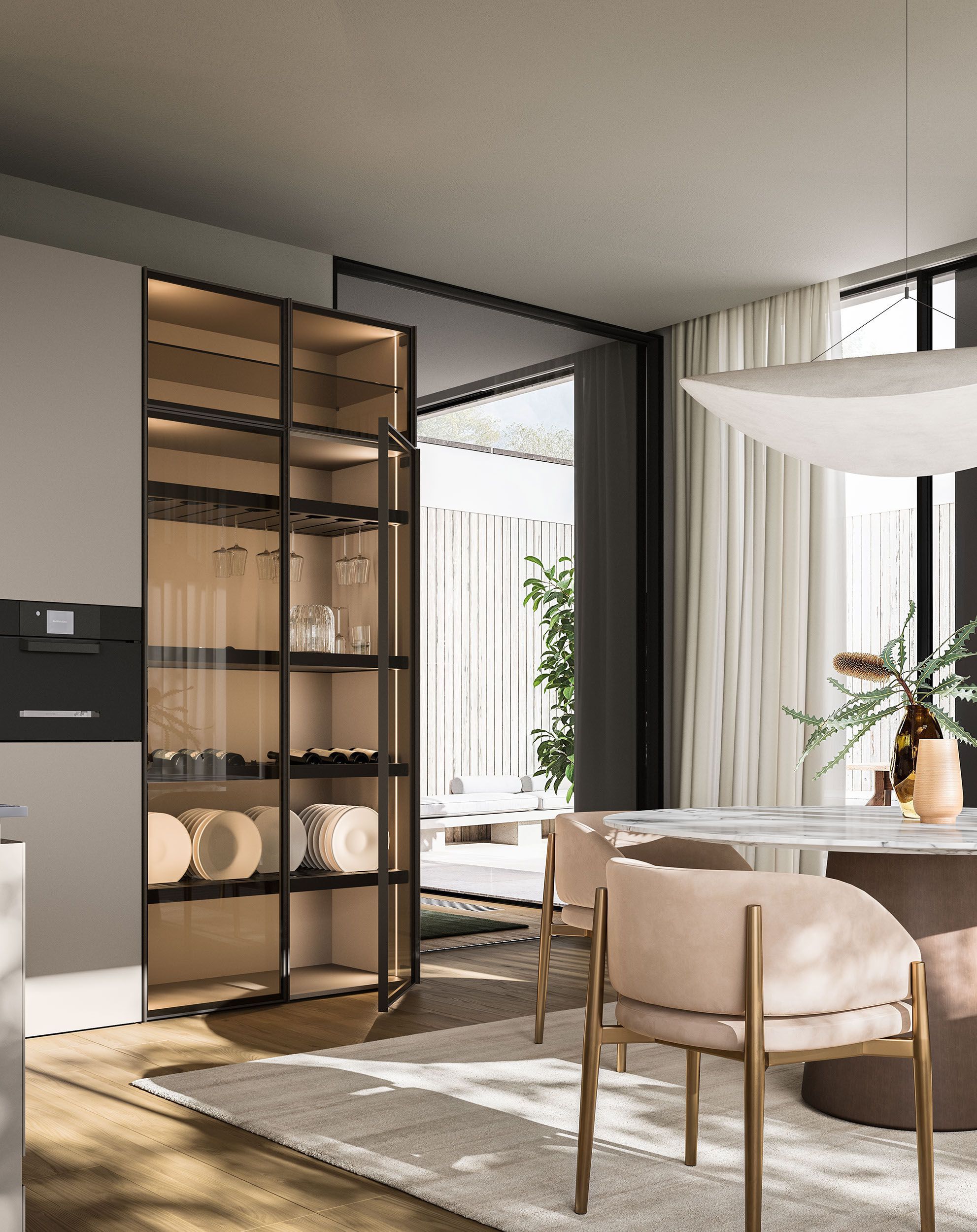 Кухня с полуостровом Copatlife Life Projects ARCH-00120246 - Вид №7