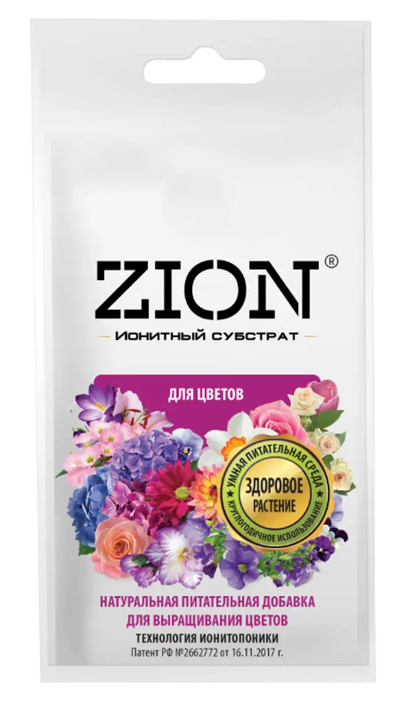 83742213 Субстрат Zion ионный для цветов 30г STLM-0044196