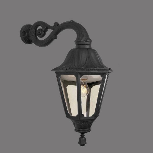 Уличный настенный светильник Fumagalli Adam/Noemi E35.171.000.AXE27 FUMAGALLI ПОД СТАРИНУ, ФОНАРЬ 271782 Черный  - Вид №1