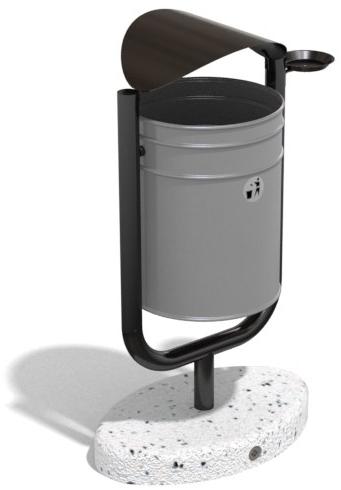 ENCHO ENCHEV - ETE Урна для мусора с пепельницей для улицы  90  - Вид №2