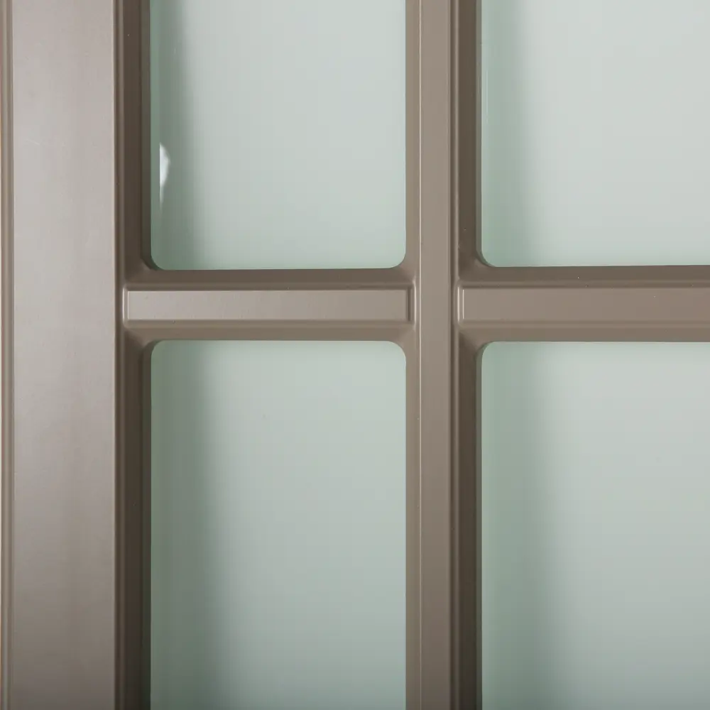 Витрина для шкафа Delinia «Леда бежевая» 40x92 см, МДФ, цвет бежевый STLM-2135703 - Вид №2