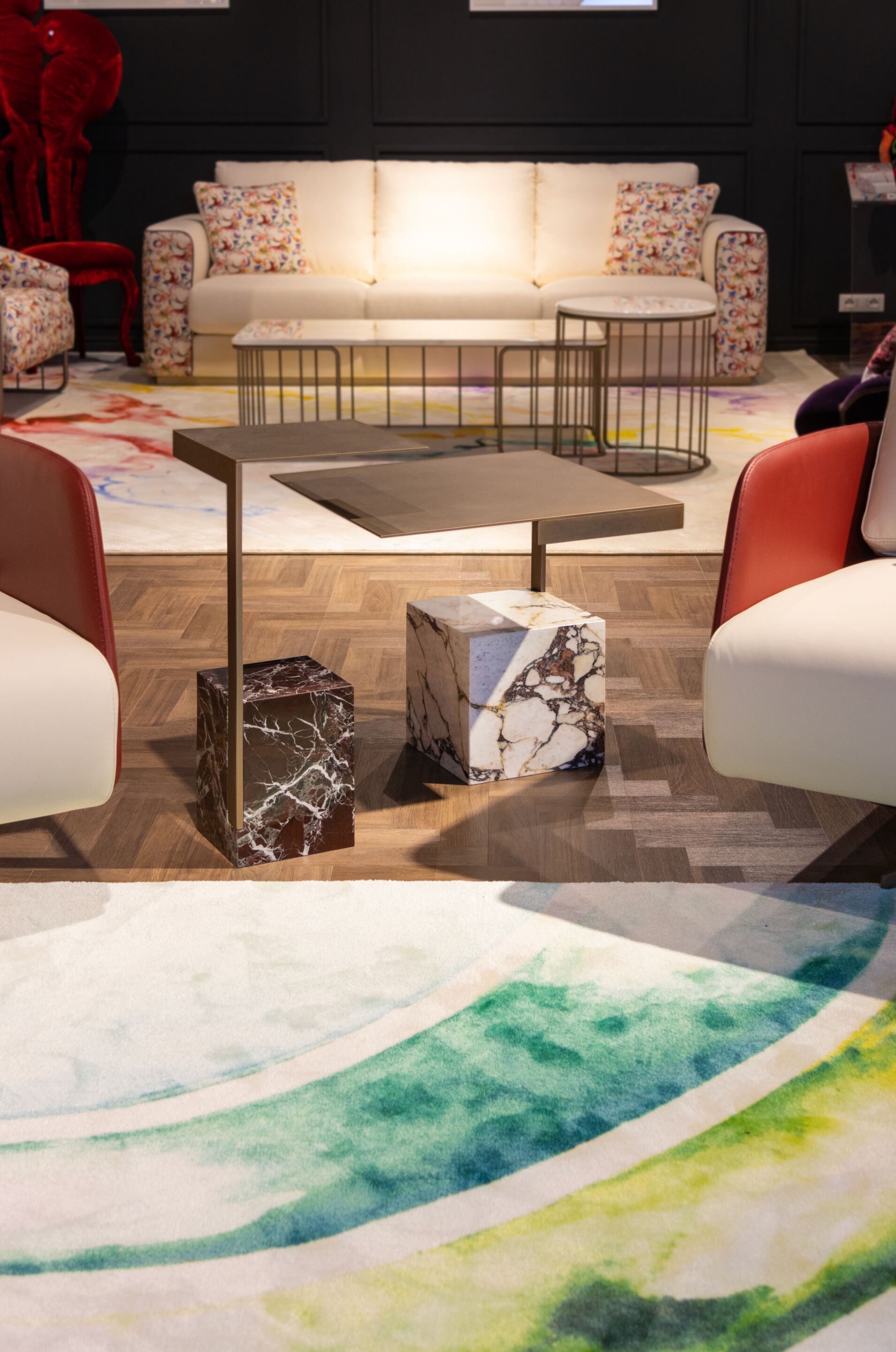 Квадратный металлический журнальный столик Formitalia TAG ARCH-00039257 - Вид №21