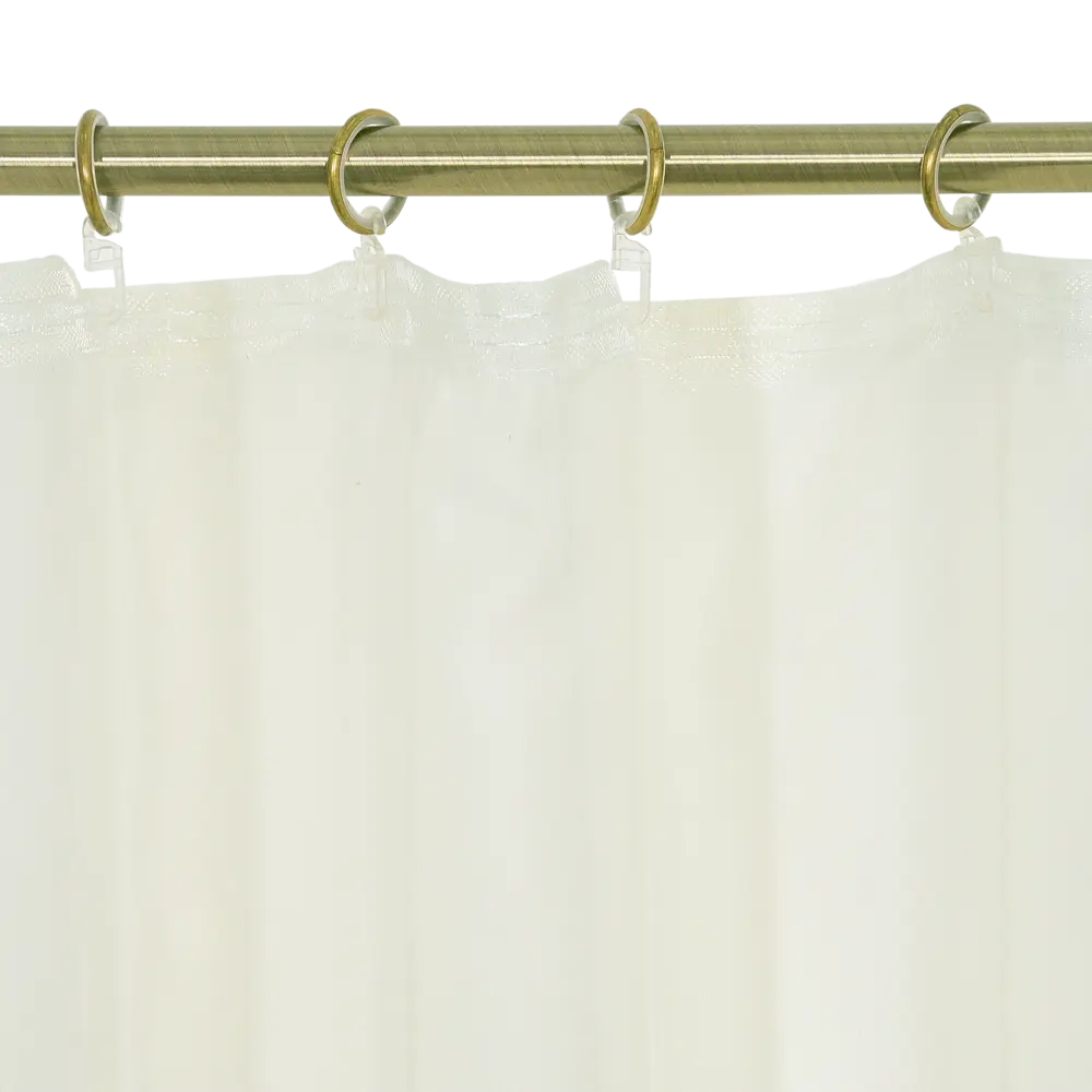 Тюль Вуаль Экру 140х180 см на ленте ТОРГОВЫЙ ДОМ ТЕКСТИЛЬ STLM-2168926 - Вид №3