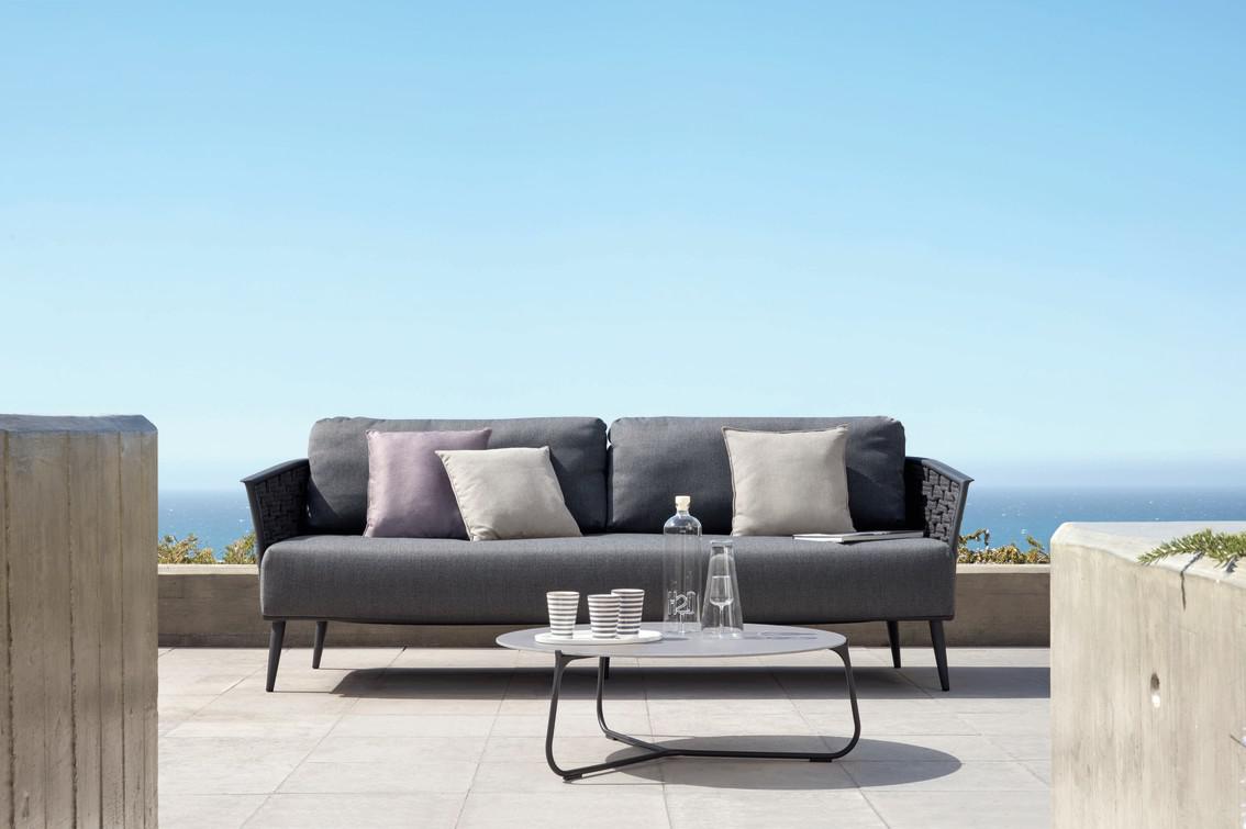 3-х мест.ная лава веревка 45мм антрацит Manutti Cascade MNST754 - Вид №1