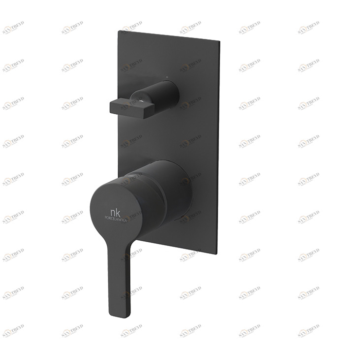 Скрытый однорычажный смеситель для ванны и душа  Urban NOKEN 100123927  BLACK