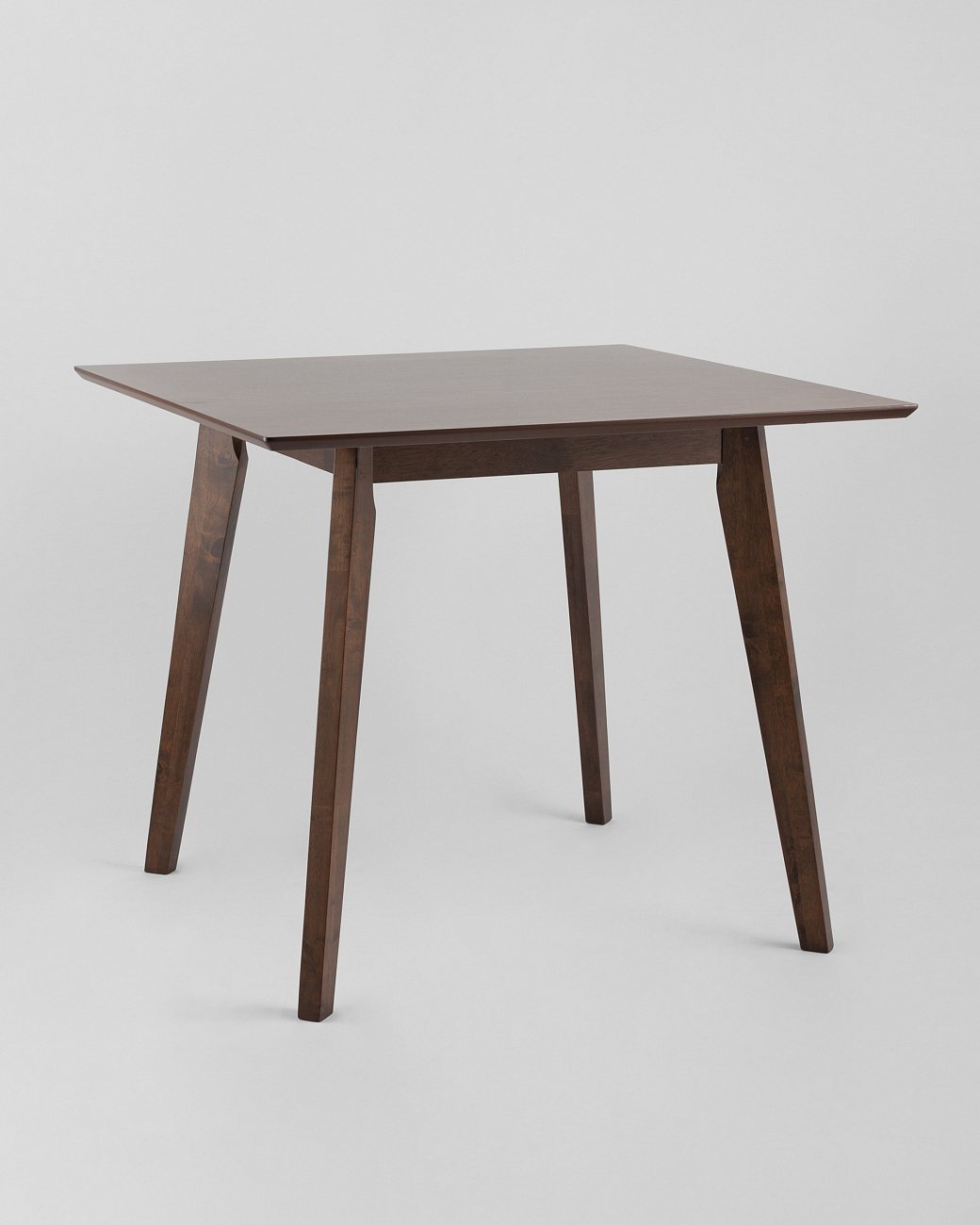 Стол обеденный квадратный темно-коричневый 90х90 см Vardi STOOL GROUP  00-3958831 Коричневый  - Вид №6