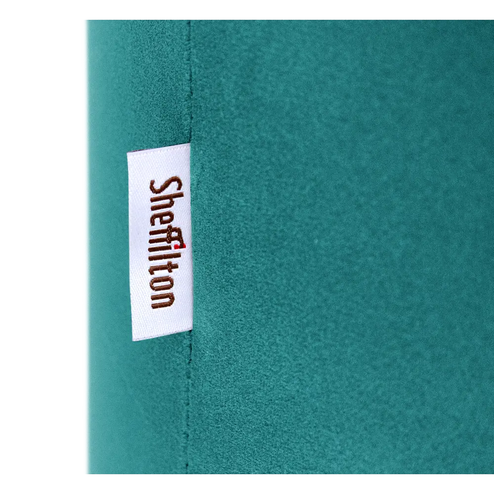 Банкетка полиэстер Sheffilton SHT-B12 бирюзовая 38x35.5 см STLM-2096953 - Вид №3