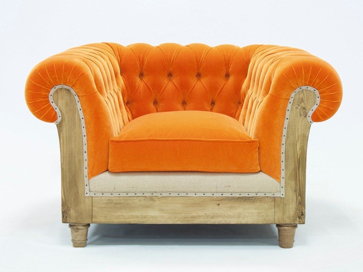 Тканевое кресло с подлокотниками CREARTE COLLECTIONS Chesterfield Loor Essence ARCH-00041741 - Вид №6