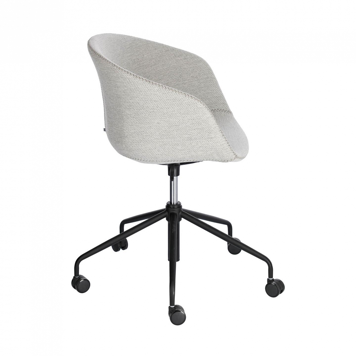 095781 Офисное кресло светло-серое La Forma Yvette  - Вид №1