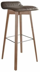 KFF Барный стул из дерева с подставкой для ног Maverick casual