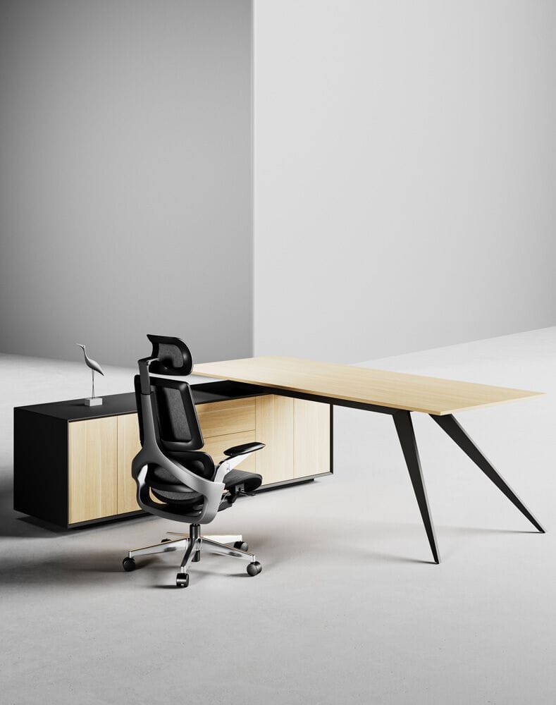 MDF направленный угловой стол с ящиками WORKSPACE Zenon ARCH-00004350 - Вид №2