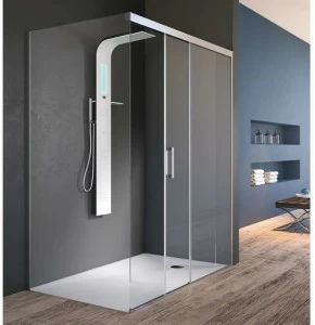 Gruppo Geromin Душевой уголок угловой с раздвижной дверцей Stylé
