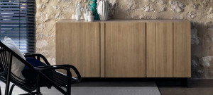 002873 Комод с 3 дверцами Expormim Solid