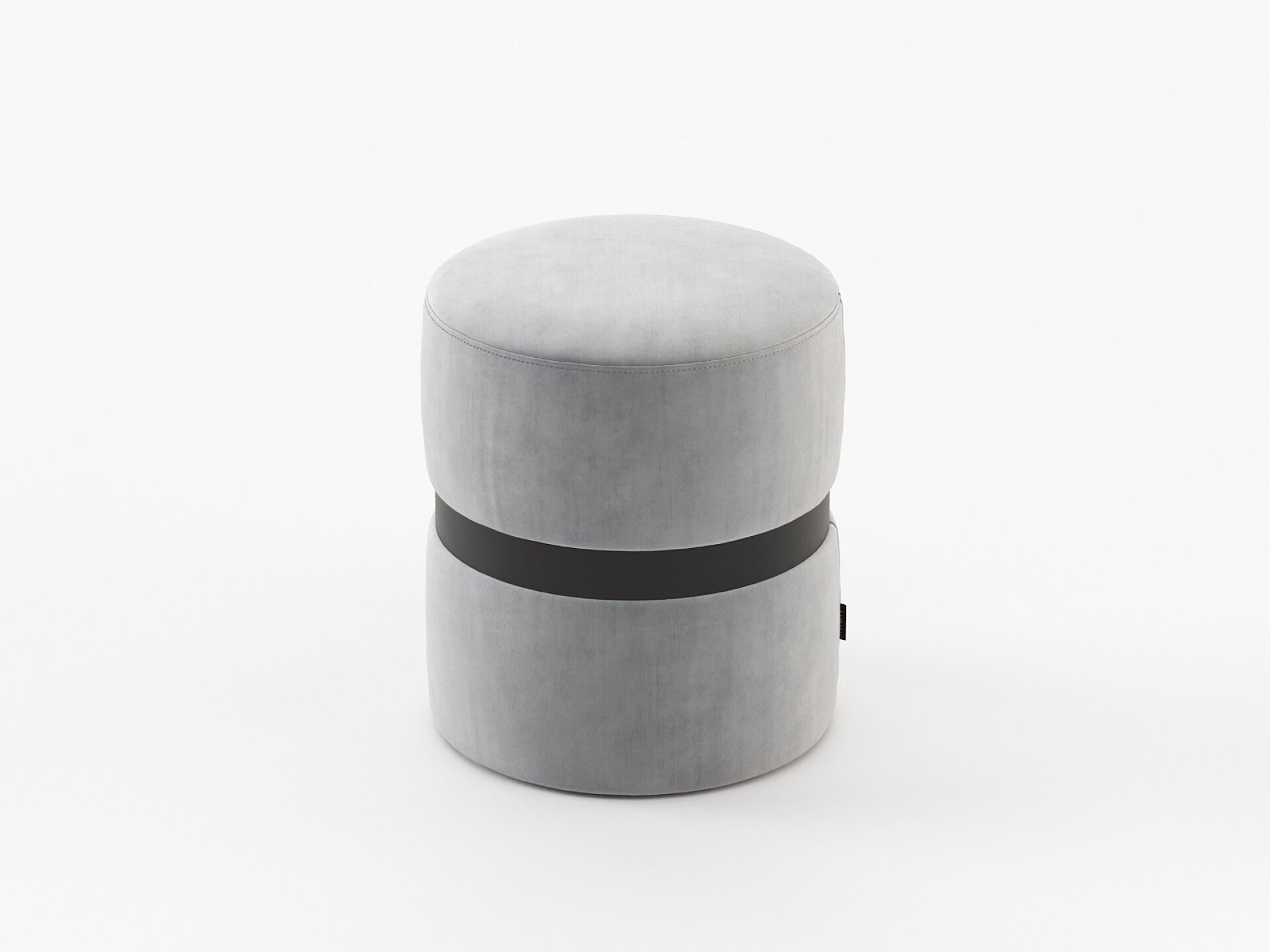 Круглый пуф из ткани Laskasas EDSON ARCH-00084461 - Вид №8